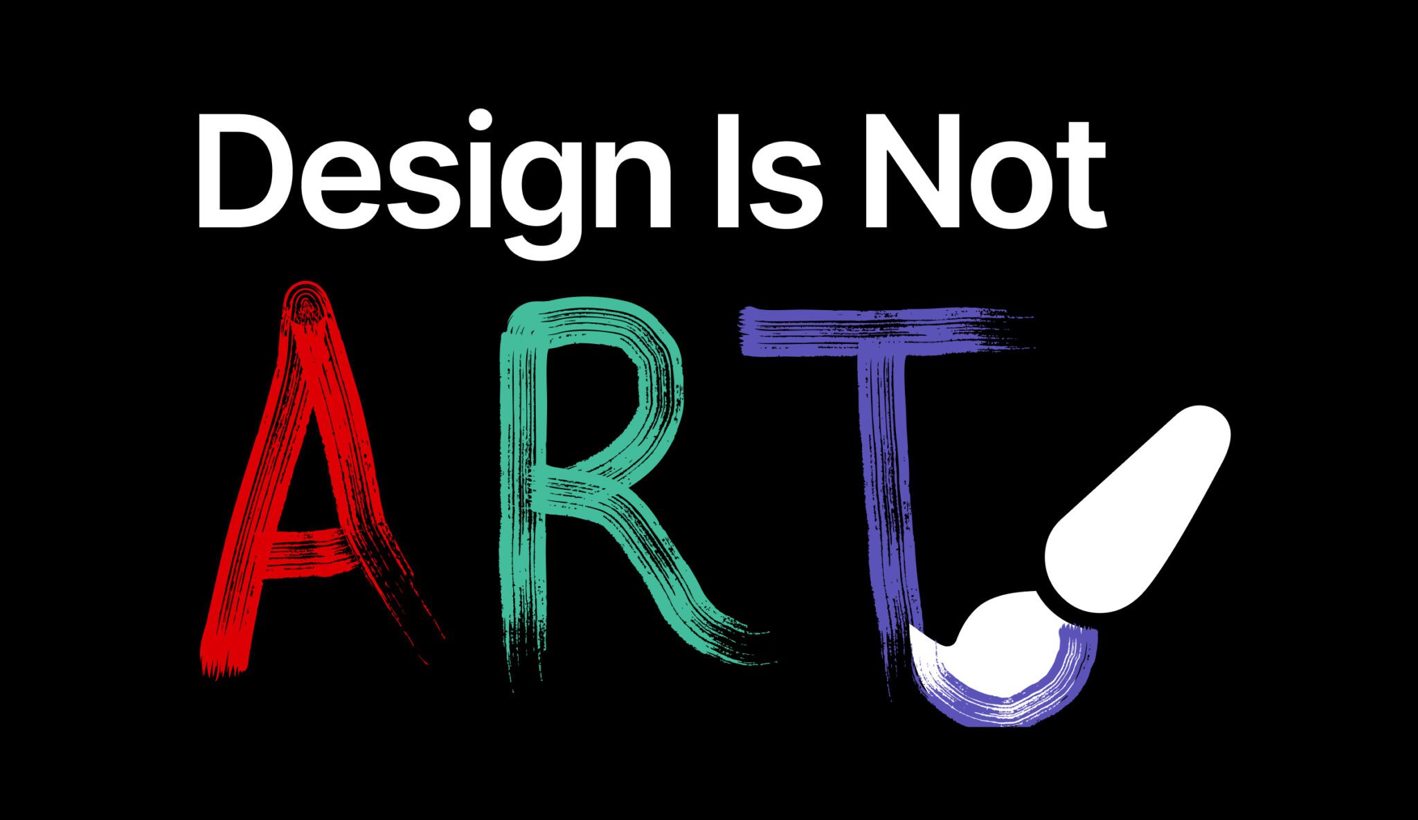 Design Is Not Art